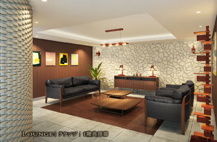 ラウンジ 1階共用部