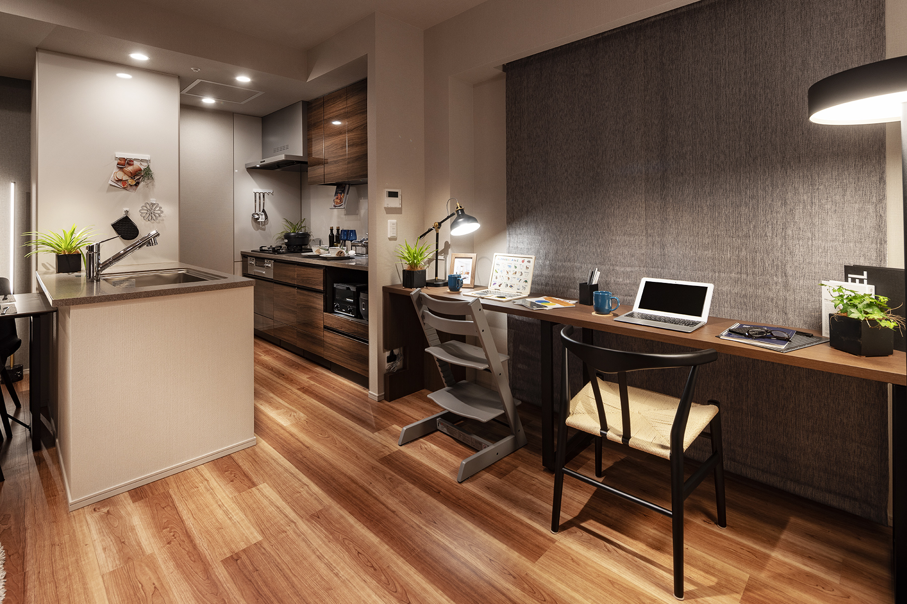 LIVING DINING KITCHEN