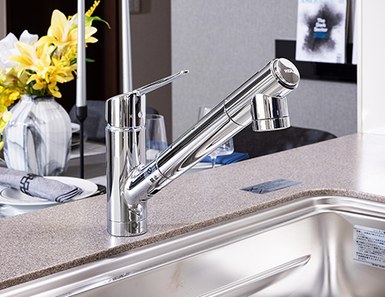 浄水器一体型水栓 写真