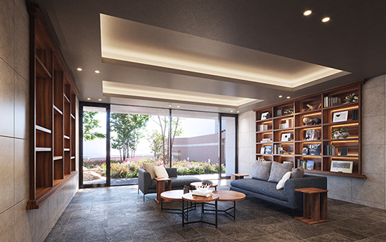 ラウンジ完成予想CG