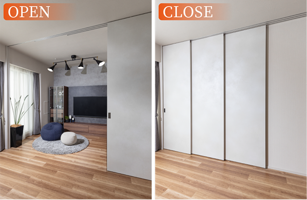 ウォールドア（Aタイプ・モデルルーム）