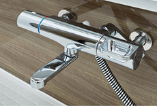 壁付サーモ水栓