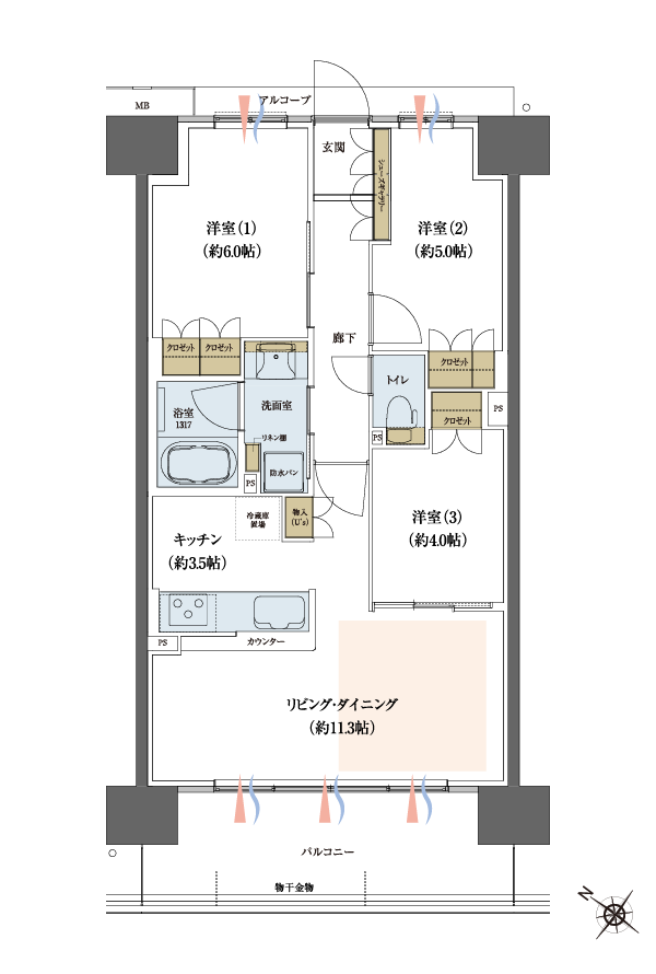 間取り図イメージ