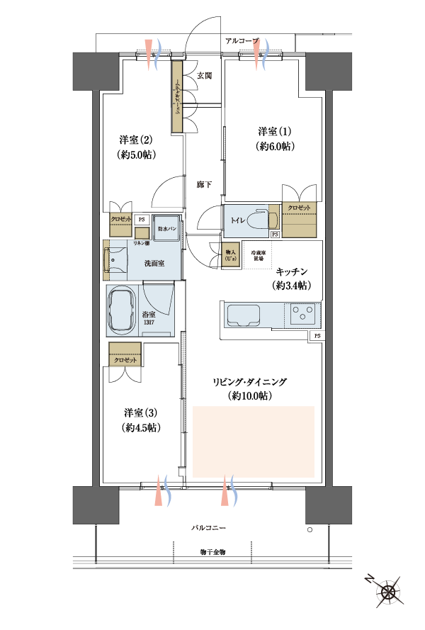 間取り図イメージ