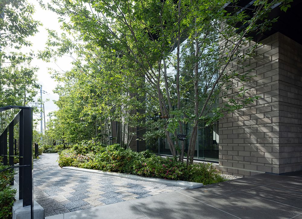 エントランス竣工写真