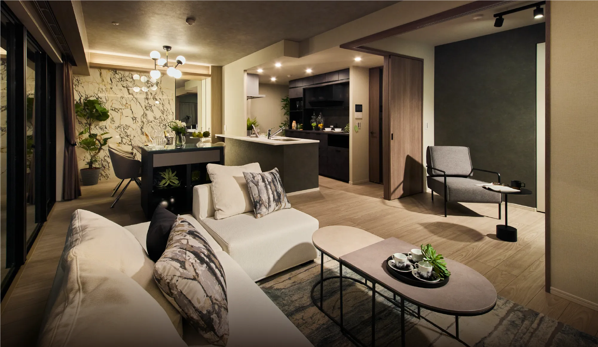 LIVING DINING