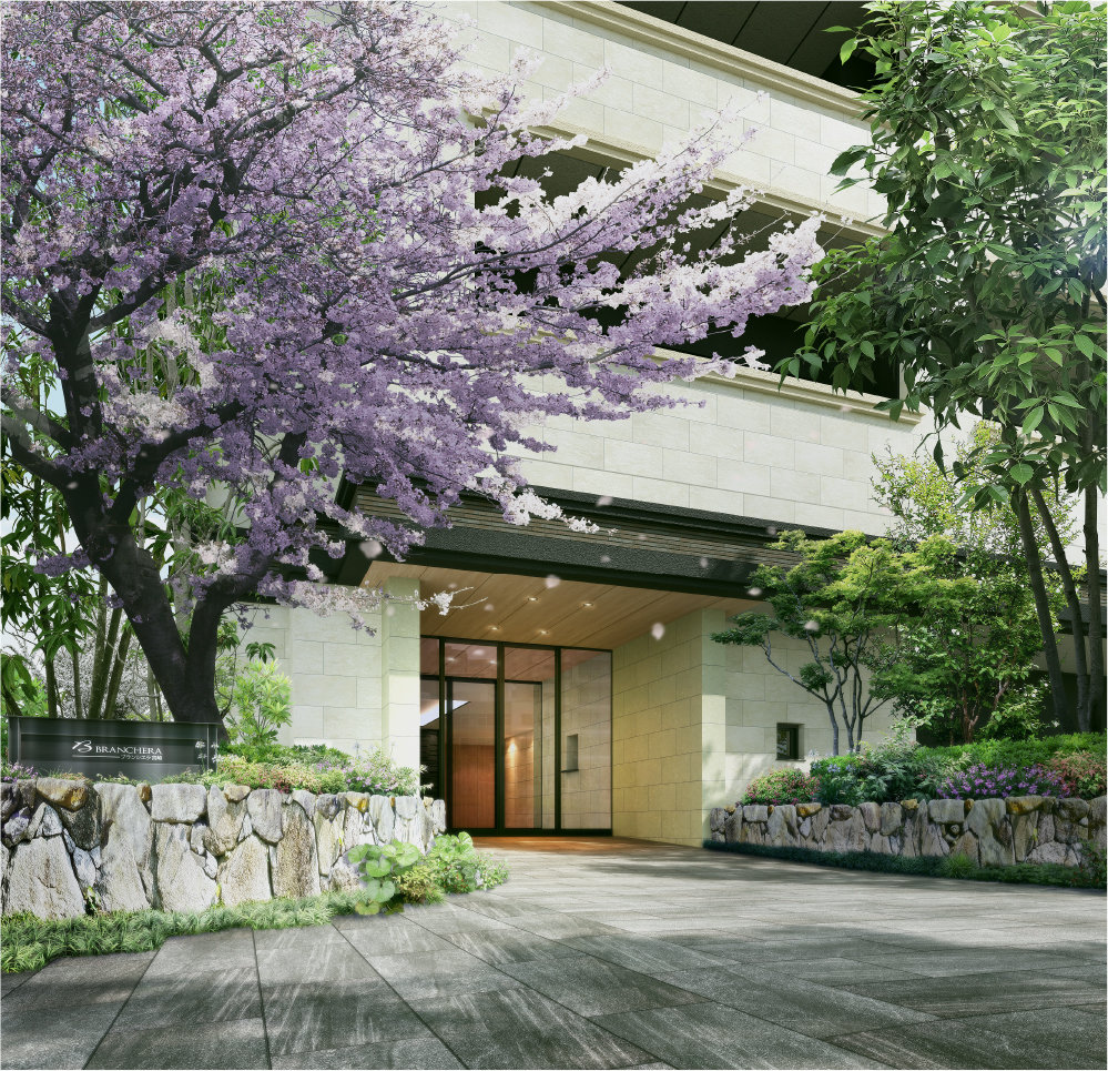 エントランスアプローチ完成予想CG