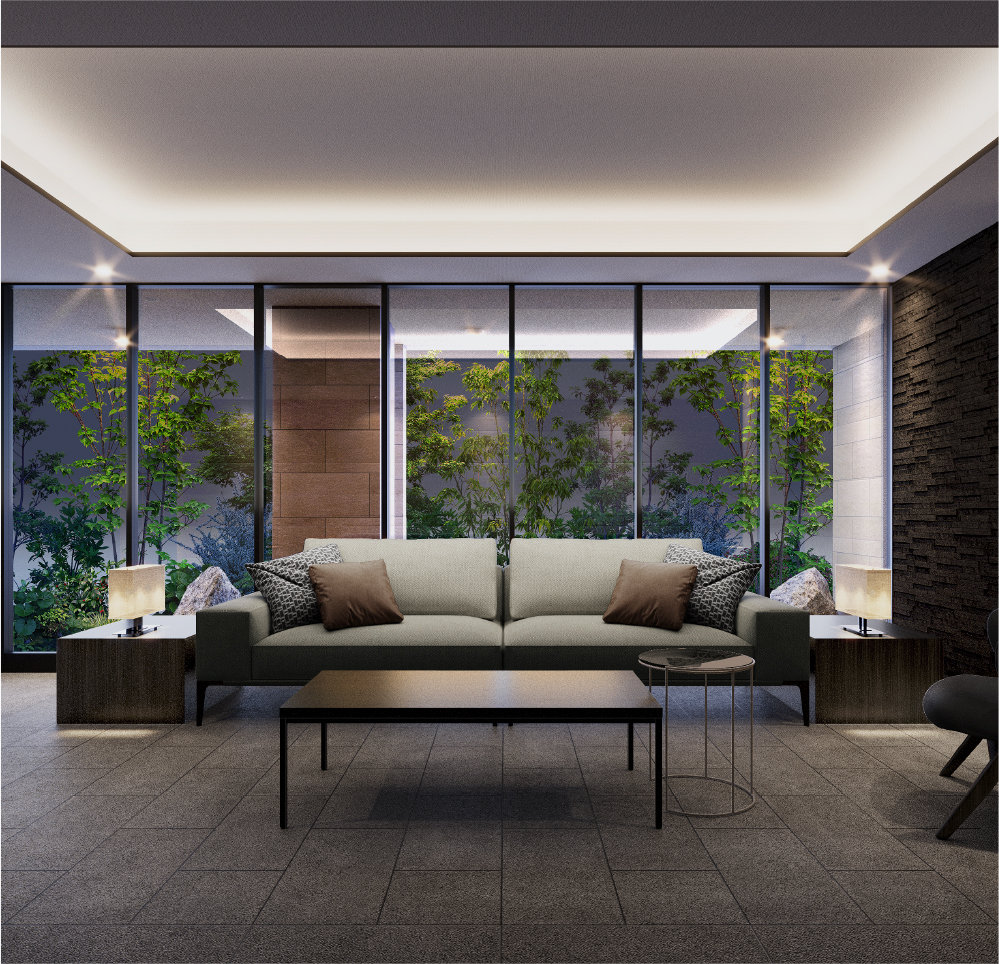 エントランスホール完成予想CG