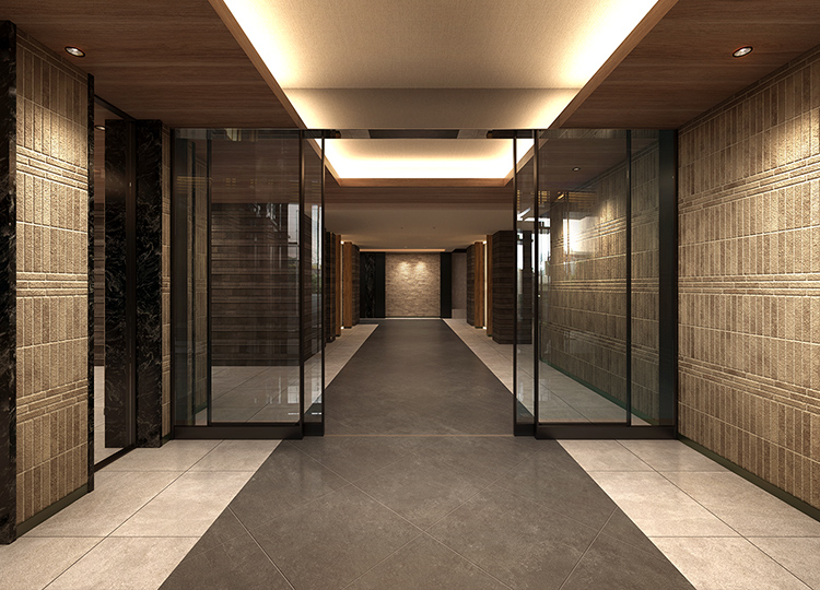 エントランスホール完成予想CG