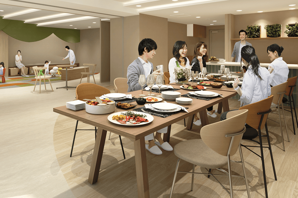 交流の場となる施設を設置