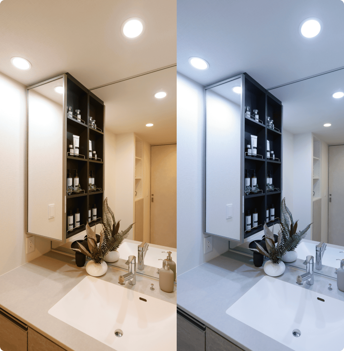 LED光色切替DL照明