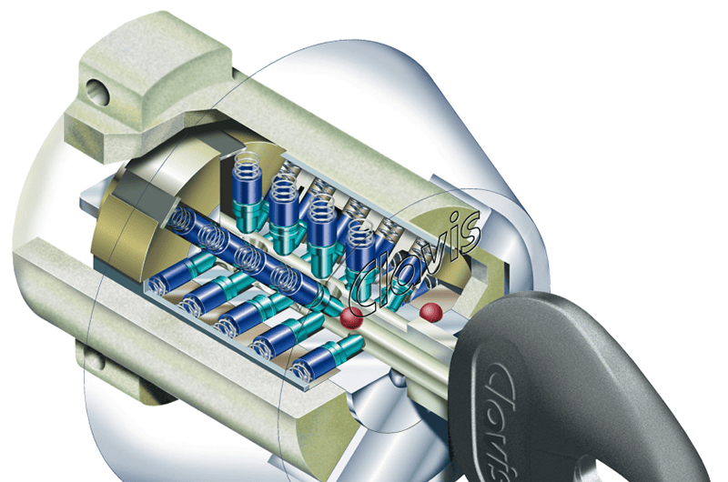 リバーシブルシリンダーキー