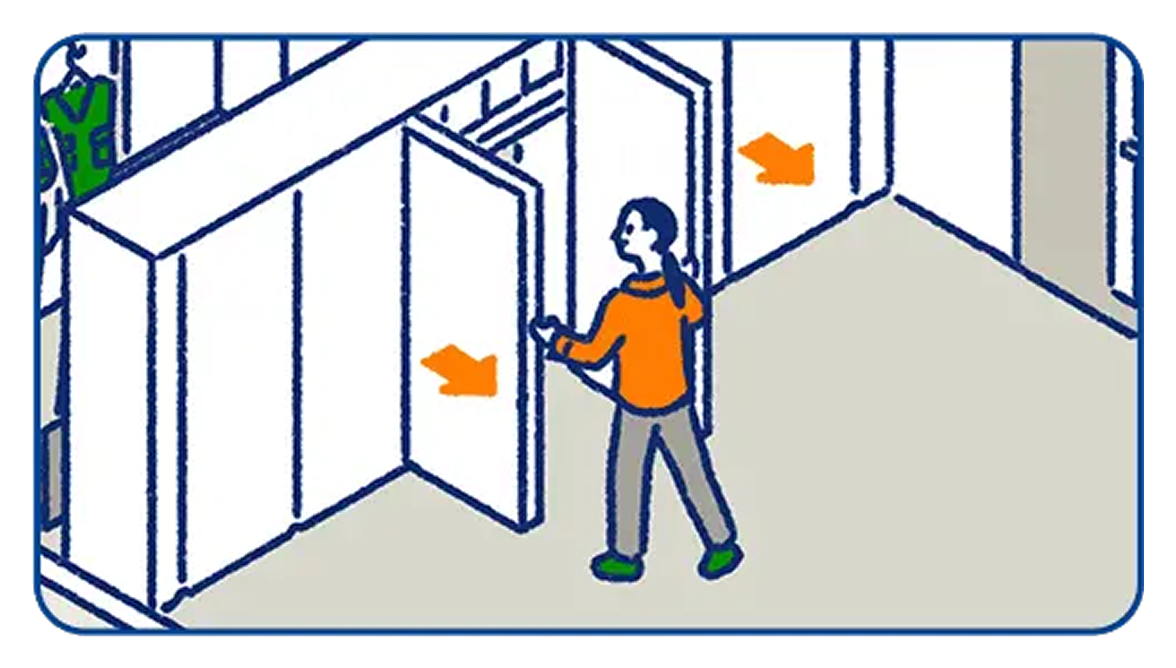 女性でもラクラク移動できる操作性