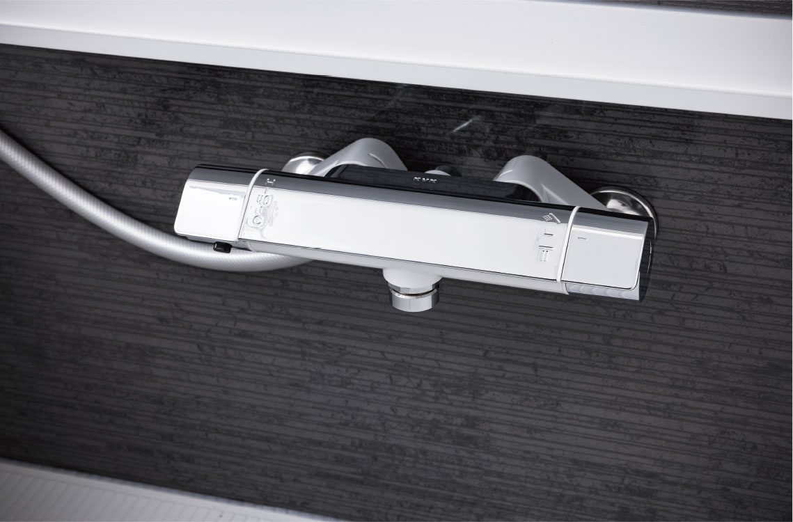 サーモ機能付水栓