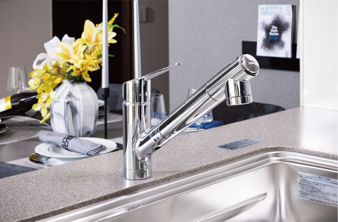 浄水器一体型水栓