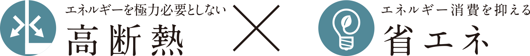 高断熱×省エネ