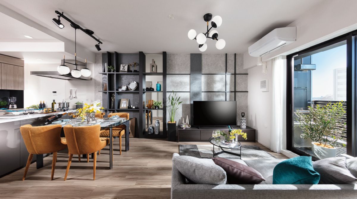 Aタイプ　リビングダイニング写真01