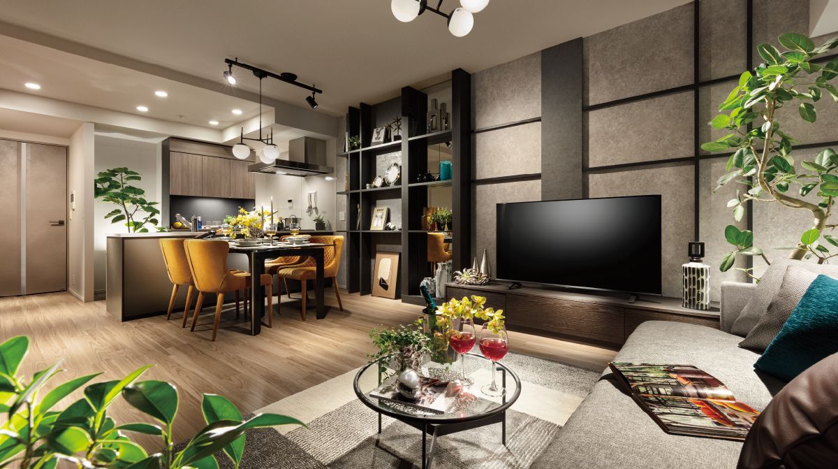 Aタイプ　リビングダイニング写真02