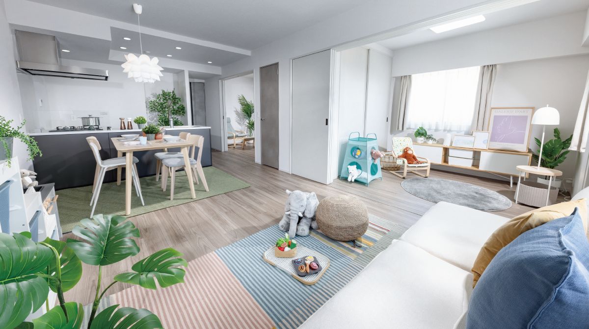 Fタイプ　リビングダイニング写真01