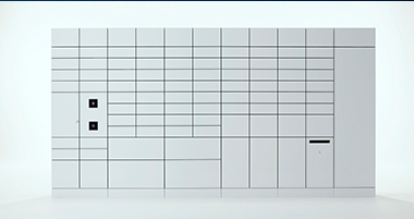 多機能な宅配ロッカー